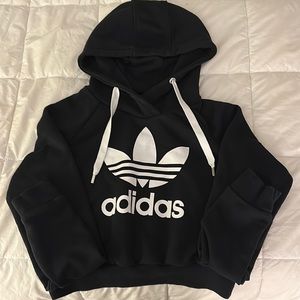 Adidas cropped hoodie
